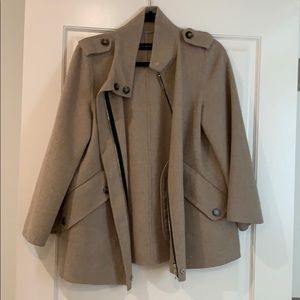 Zara Camel Peacoat